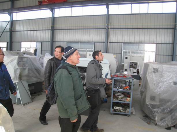 黎巴嫩客戶來公司考察、采購［組圖］